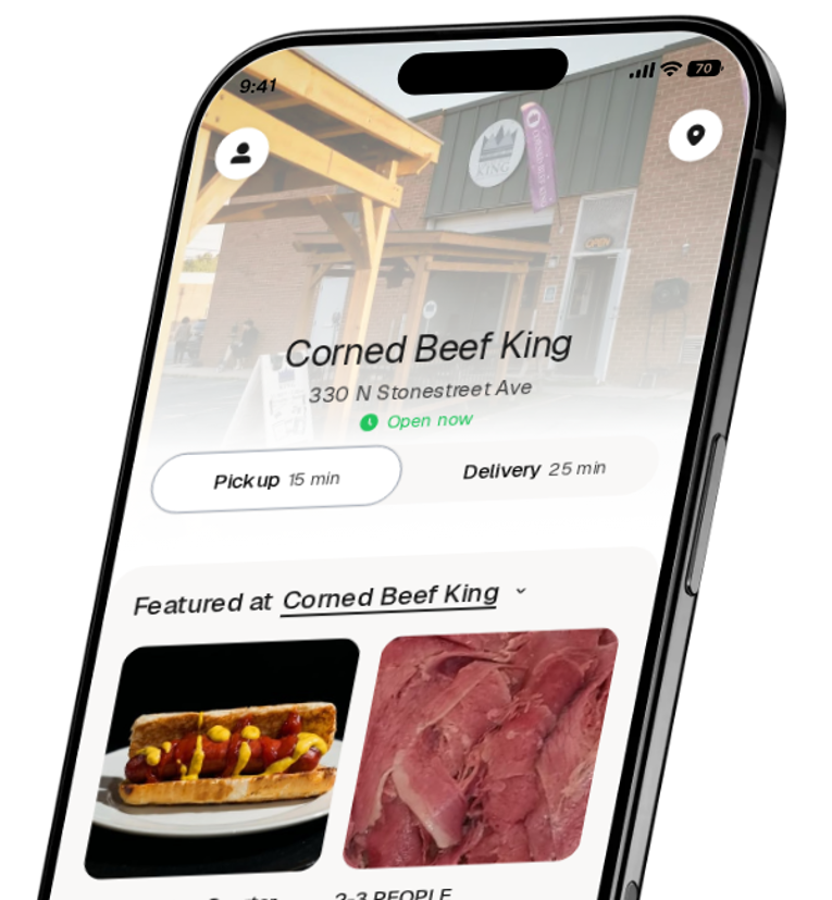 Corned Beef King app preview